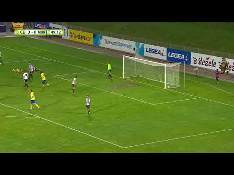 Celje - Mura, 4:0 Prva tekma, 3. krog Pokala Slovenije 2017/18