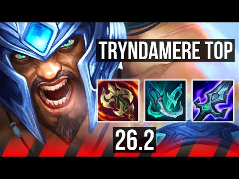 TRYNDAMERE vs DARIUS (TOP) | KR Grandmaster | 26.2