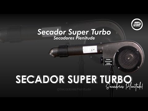 SECADOR PLENITUDE SUPER TURBO 3 TEMPERATURAS (COM PEDESTAL 5 PERNAS)