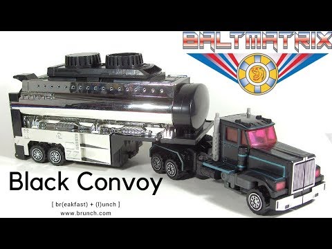 VIDEO REVIEW: Transformers: Car Robots - Black Convoy