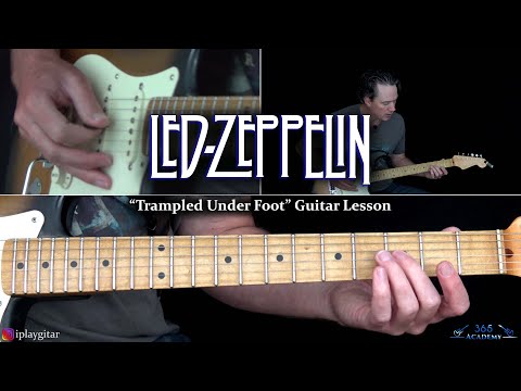 Led Zeppelin - Trampled Under Foot Guitar Lesson