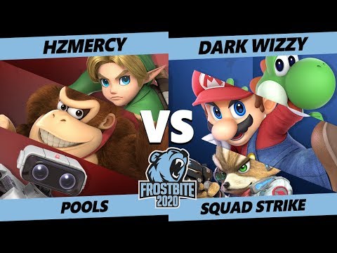 Frostbite 2020 SSBU Pools - HZMERCY Vs. MVG | Dark Wizzy - Smash Ultimate Squad Strike - SSBU