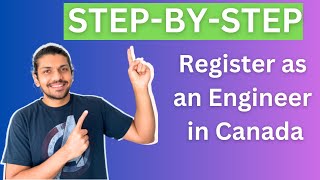Step by step process of getting registered  as an Engineer in Canada | EIT | P.Eng