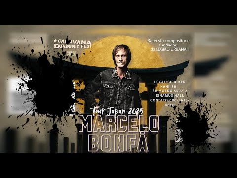 Marcelo Bonfá ao vivo no Japão
