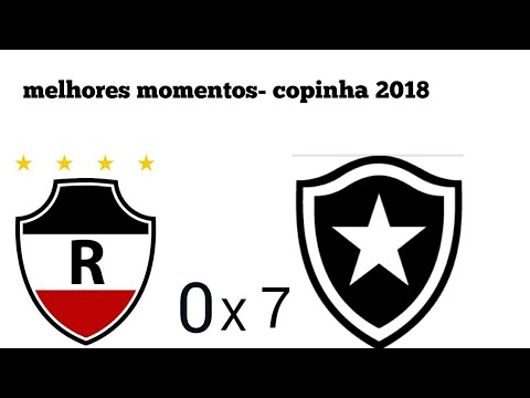 River-PI 0 X 7 Botafogo melhores momentos gols copa SP Junior