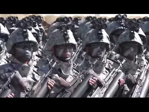 North Korea Military Parade In Slow Motion