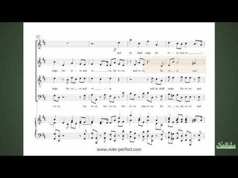 Hallelujah (Alto) - Messiah by G F Handel - Learn The Alto Choral Part