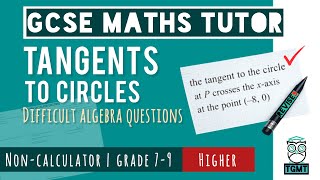 Difficult Tangents to Circles for Paper 1 Non Calculator | Higher GCSE Maths 14th May 2026 | REVISE9