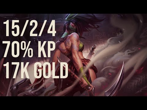 주먹밥 파괴자 Akali Top vs Gwen KR 11.13 Challenger Replay