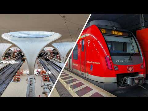 Stuttgart 21: Die Rolltreppen für die S-Bahn sind da