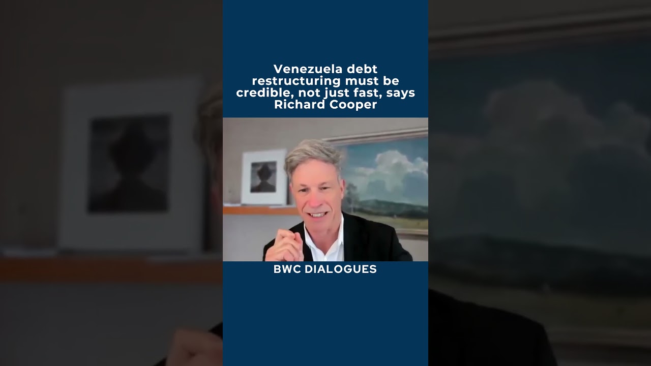 Venezuela debt restructuring must be credible, not just fast, says Richard Cooper