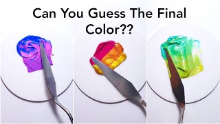 Guess the Final Color | Satisfying Paint Mix Compilation | 2024 Paint Mixing Highlights
