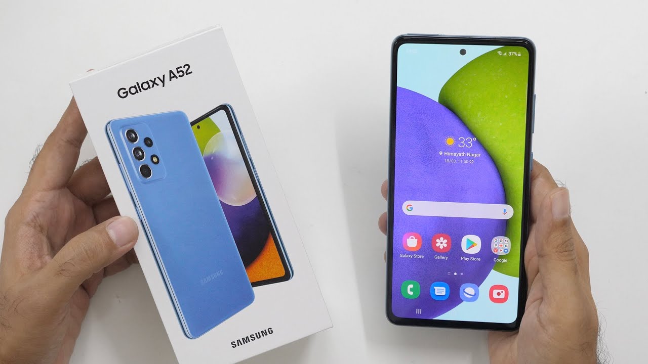 Samsung Galaxy A52 Unboxing & Overview (Indian Unit)