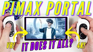 Pimax Portal // In-Depth Review - The 4K VR Hybrid Android Handheld (Emulation & Teardown!)