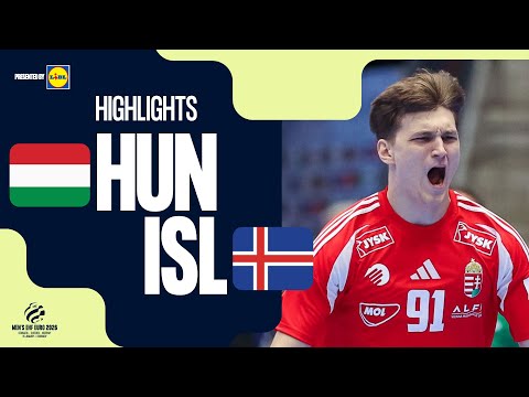 Hungary vs Iceland | Highlights | Men's EHF EURO 2026
