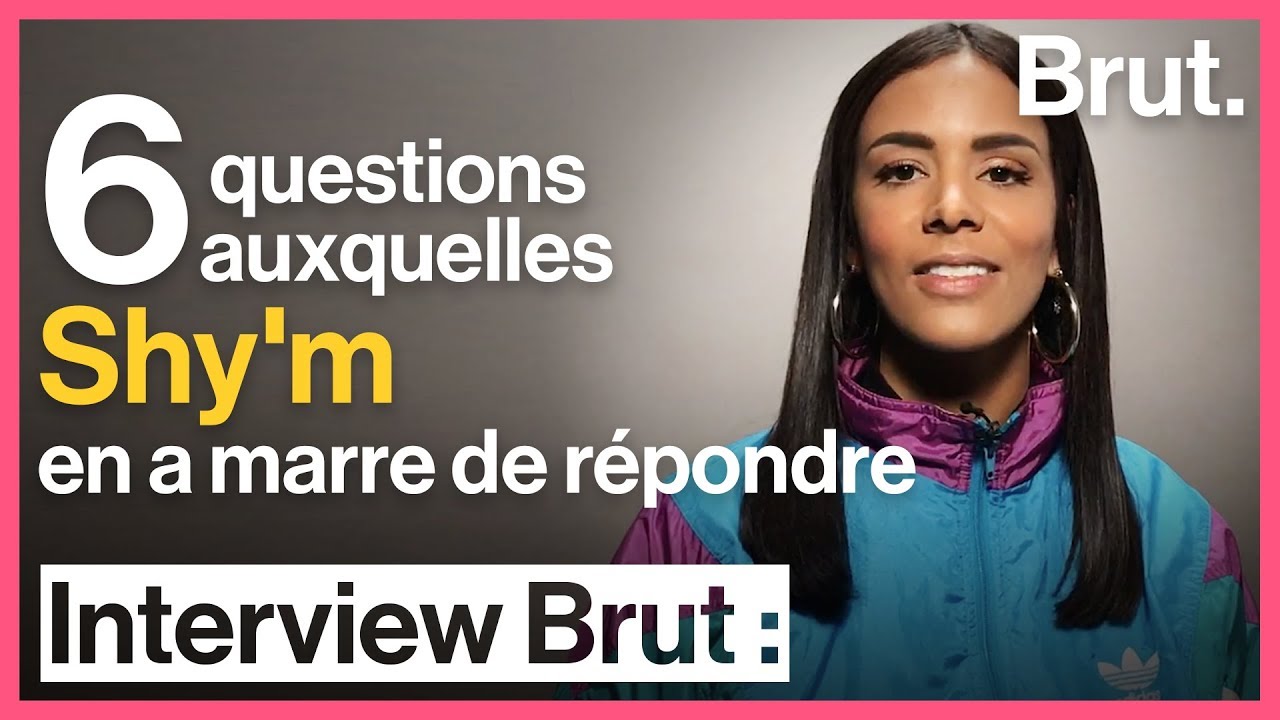 6 questions auxquelles Shy'm en a marre de répondre