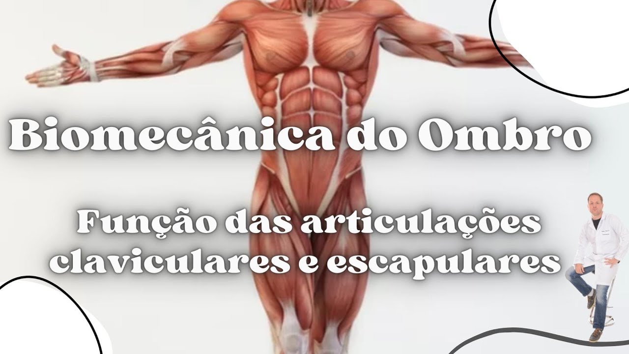 Biomecânica do Ombro - Função das articulações claviculares e escapulares | Prof. Felipe Barros
