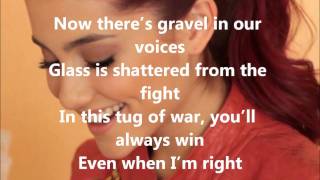 Ariana Grande - Love The Way You Lie LYRICS
