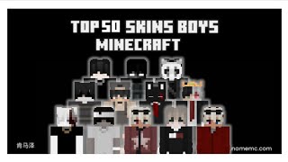 MINECRAFT TOP 50 SKINS BOY RANDOM