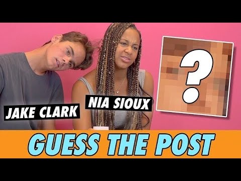 Nia Sioux vs  Jake Clark   Guess The Post