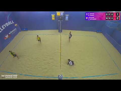 14:00 A. Zabuha / M. Kyselov - I. Skrynnik / V. Tyshchenko 11.02.2023 | Winners Beach Volleyball