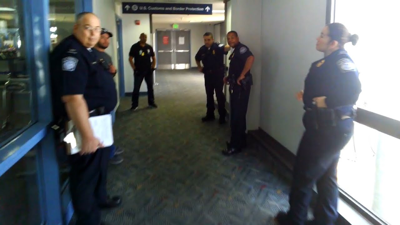 2. Airport security don't mess around! (Life through Google Glass)