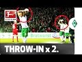 Pizarro's Funny Double Throw-In