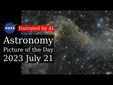 APOD: 2023-07-21 - Galactic Cirrus: Mandel Wilson 9 (Narrated by Brian)