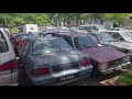 Car Junkyard visit in Penang Malaysia