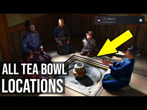 Assassin's Creed Shadows - Collector Trophy (Complete A Collection) (All Tea Bowl Locations)
