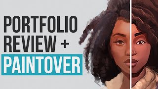 Pro Reviews Art Portfolio + Paintover