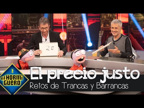 El juego de Trancas y Barrancas que desafía a Sergio Dalma y Pablo Motos - El Hormiguero