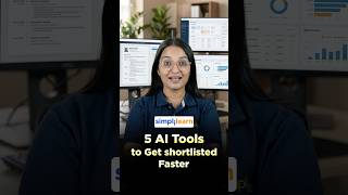 5 AI Tools to Get Shortlisted Faster | Resume Hacks | Job Search Tips 2026 #shorts #simplilearn