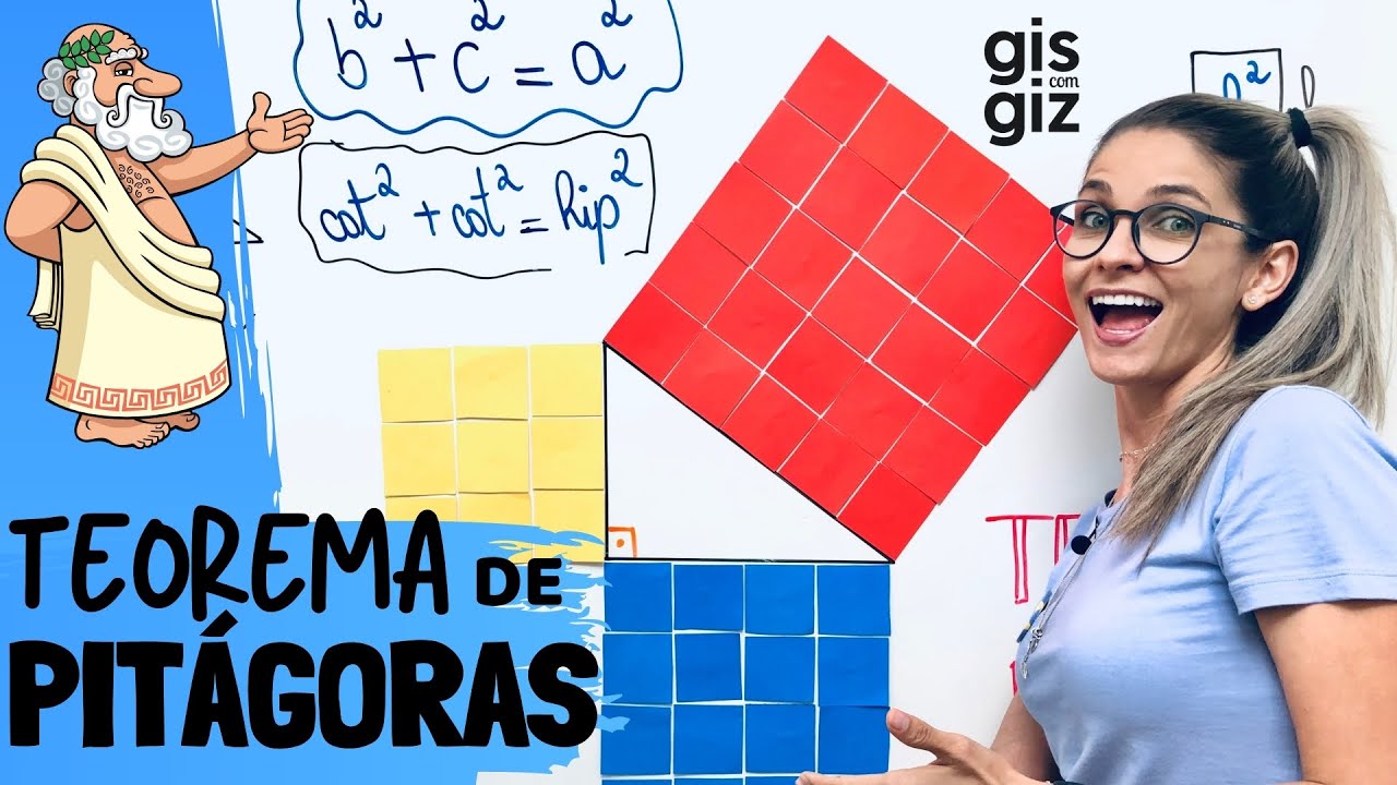 TEOREMA DE PITÁGORAS | Fórmula teorema de Pitágoras   \Prof. Gis/ MATEMÁTICA