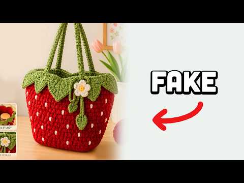 Spotting AI Crochet Scams on Etsy — Full Breakdown & Transcript