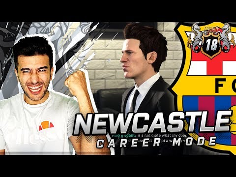 NEWCASTLE SIGNING BARCELONA WONDERKID! - FIFA 19 NEWCASTLE UNITED CAREER MODE #18