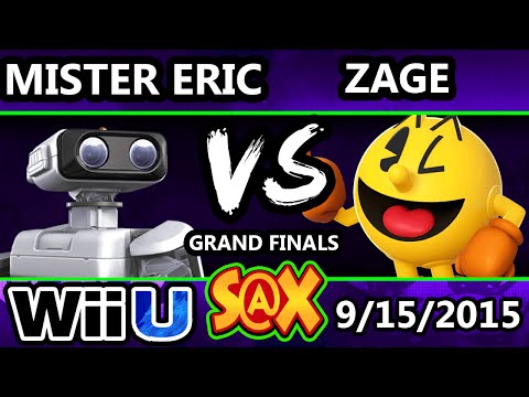 S@X 115 - Mister Eric (ROB) vs. Zage (Pac-Man) SSB4 Grand Finals - Smash Wii U - Smash 4
