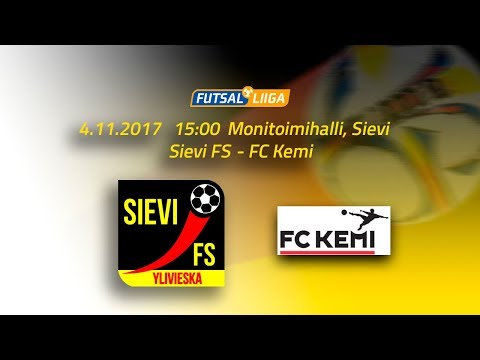 4.11. Sievi FS - FC Kemi klo 15:00 Futsal Liiga