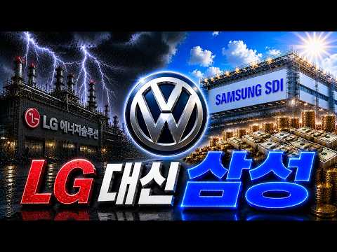 폭스바겐 결국 삼성 택했다.. LG엔솔은 왜 못 따냈나?