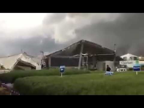 Vendaval em Guarapuava, Paraná (20 de outubro de 2016)