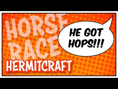 Minecraft - Horse Race on the Hermitcraft Server!
