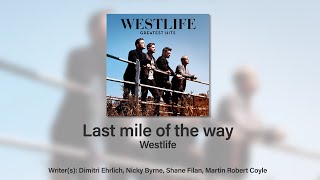 Westlife - Last mile of the way (Instrumental/Karaoke)