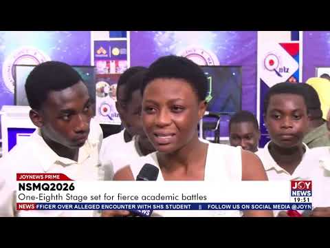 NSMQ2026: One-Eighth Stage set for fierce academic battles.