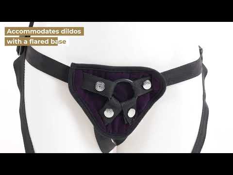 SPORTSHEETS SODRUSHI VIBRATORIUS SU DIRŽELIU VIOLETINIS video