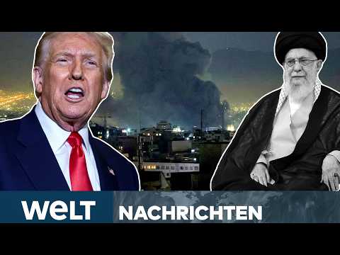 KRIEG IN NAHOST: USA töten 48 Anführer – Trump kündigt Gespräche an! Die Lage im Iran | LIVE