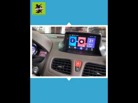 מערכת מולטימדיה אנדרואיד רנו פלואנס מודל. 2017