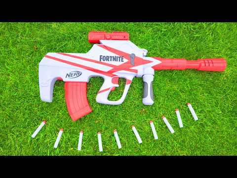 NERF Fortnite B-AR Blaster Unboxing (Worth it?)
