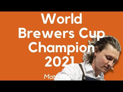 Matt Winton, Swiss. 1st World Brewers Cup (WBrC). 2021 WCC Milan