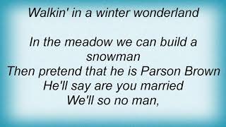 Travis Tritt - Winter Wonderland Lyrics