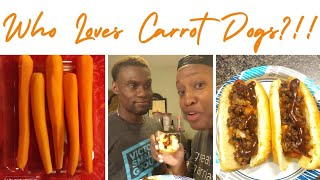 Is It possible to Love Carrot Dogs?! Delicious Carrot Dogs? Really?! WATCH NOW!! #plantbased #Vegan